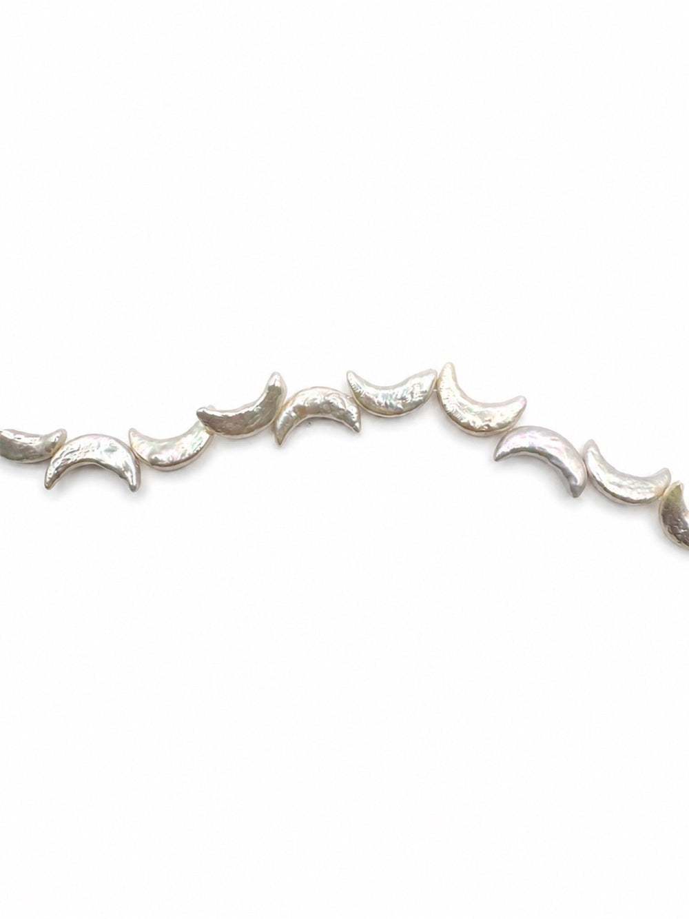 Freshwater Pearl Moon Necklace - Made to Order
