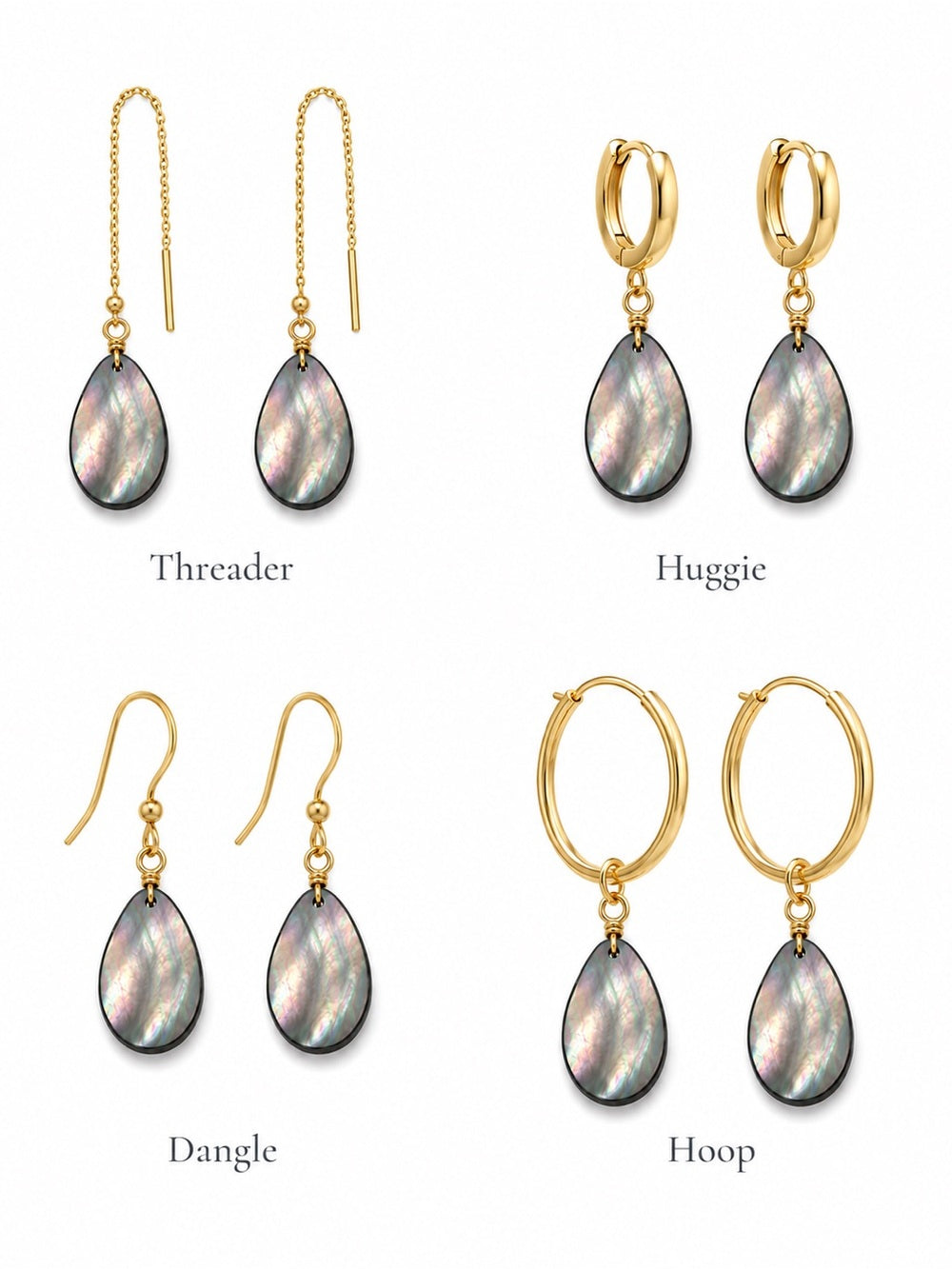 Mother of Pearl Shell Beaded Jewelry - Made to Order
