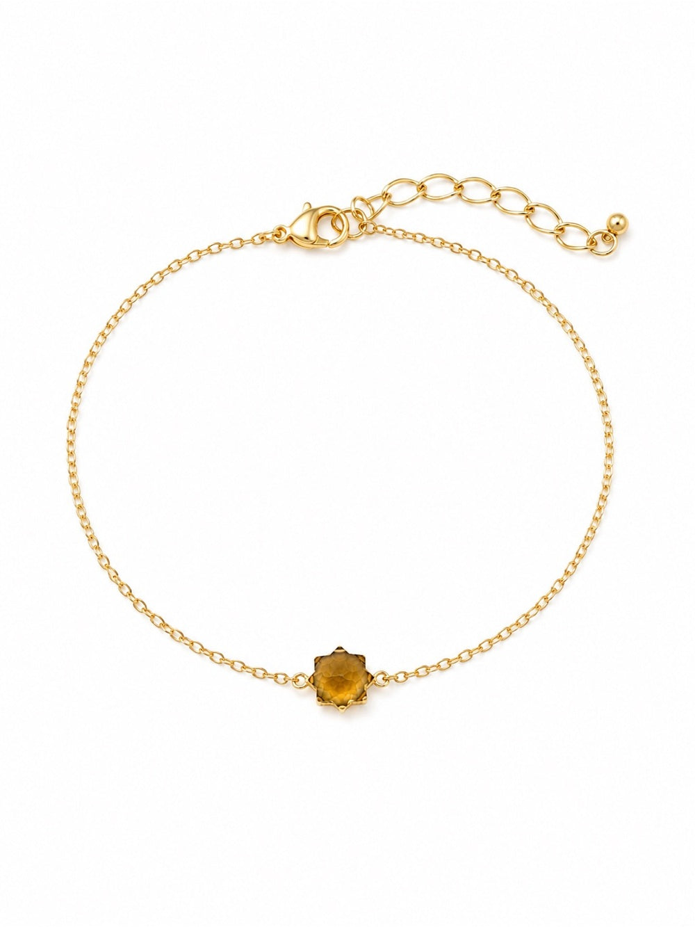 Cognac Quartz Bracelet - Made to Order