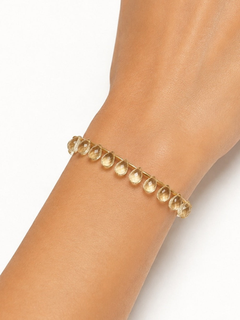 Citrine Drops Bracelet - Made to Order