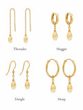 Citrine Drops Earrings - Made to Order
