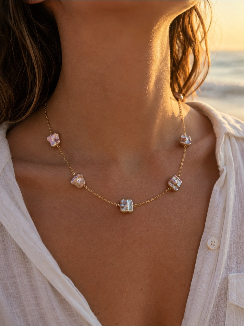 Baroque Freshwater Pearl - Made to Order