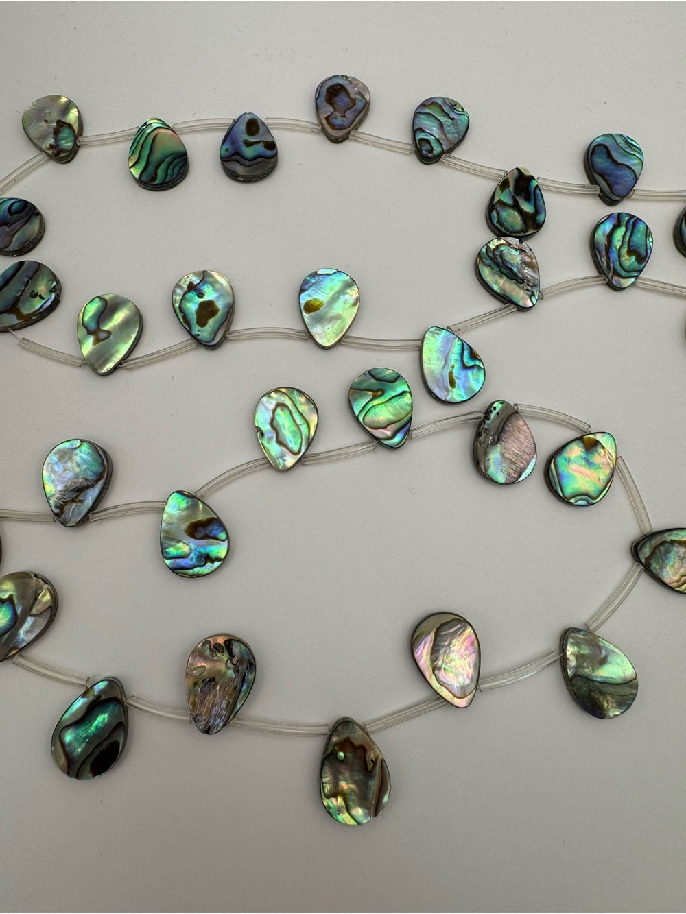 Abalone Teardrop Necklace - Made To Order