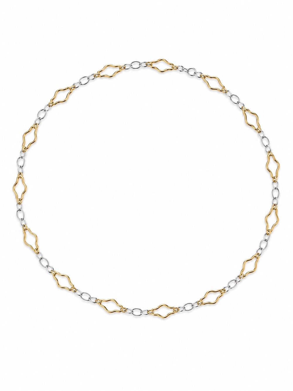 Ripple Two-Tone Custom Necklace - Made to Order