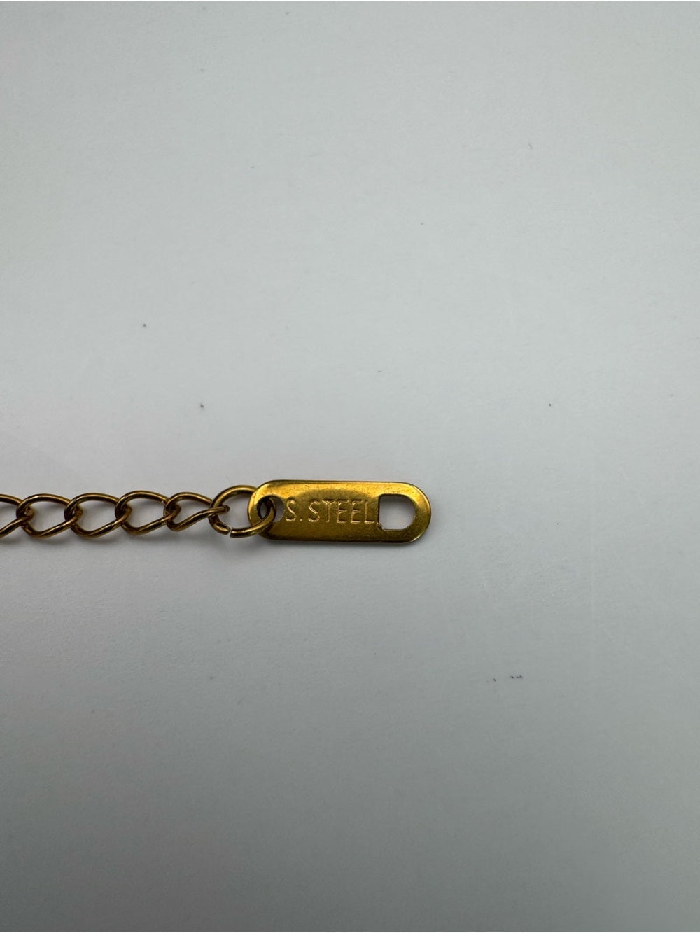 Gold Triangle Adjustable Lariat Necklace