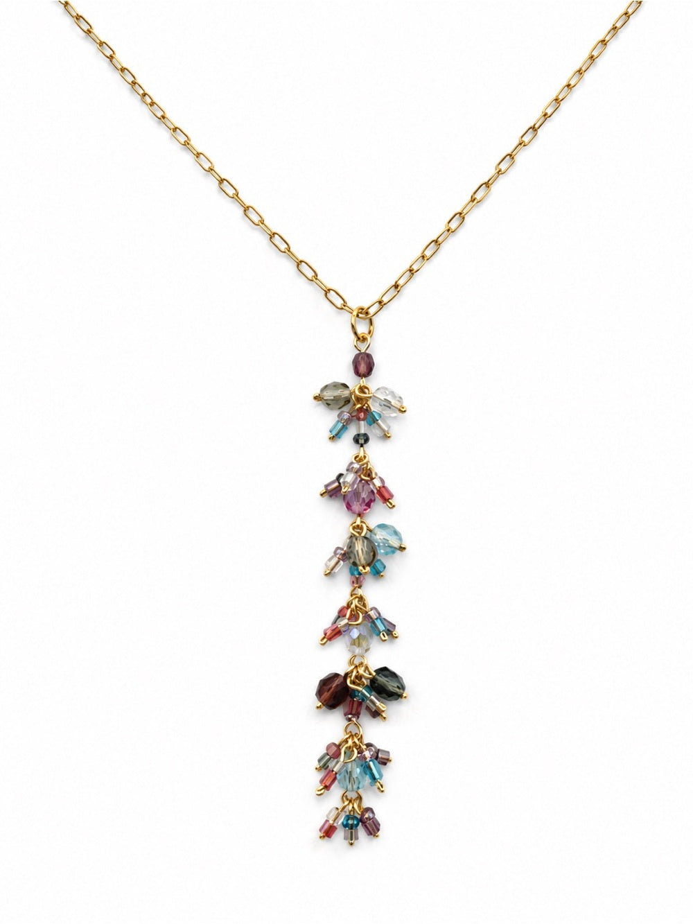 The Iris Cascade Necklace
