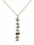 The Iris Cascade Necklace