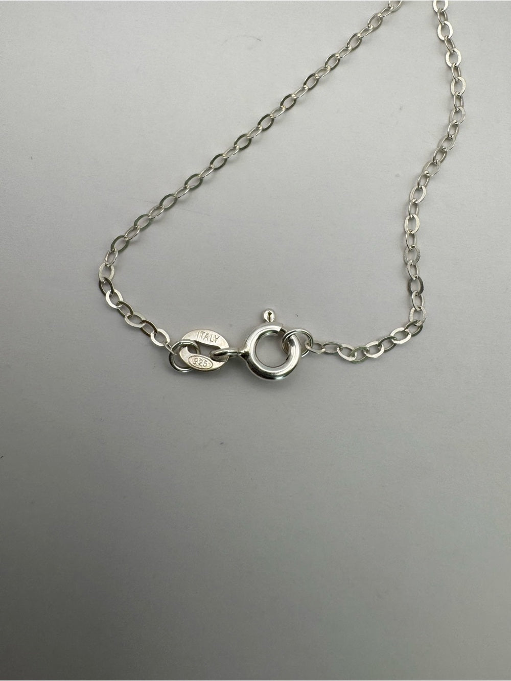 N11337 Aquamarine Moss Lariat Necklace