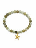 Jade Starfish Stretchy Bracelet