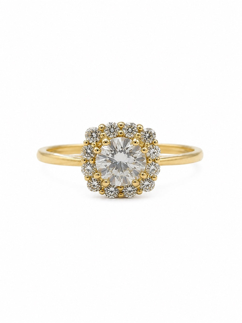 1.32 CT Moissanite Diamond Ring