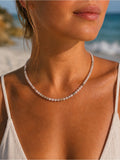 Pink Opal Necklace - Made to Order