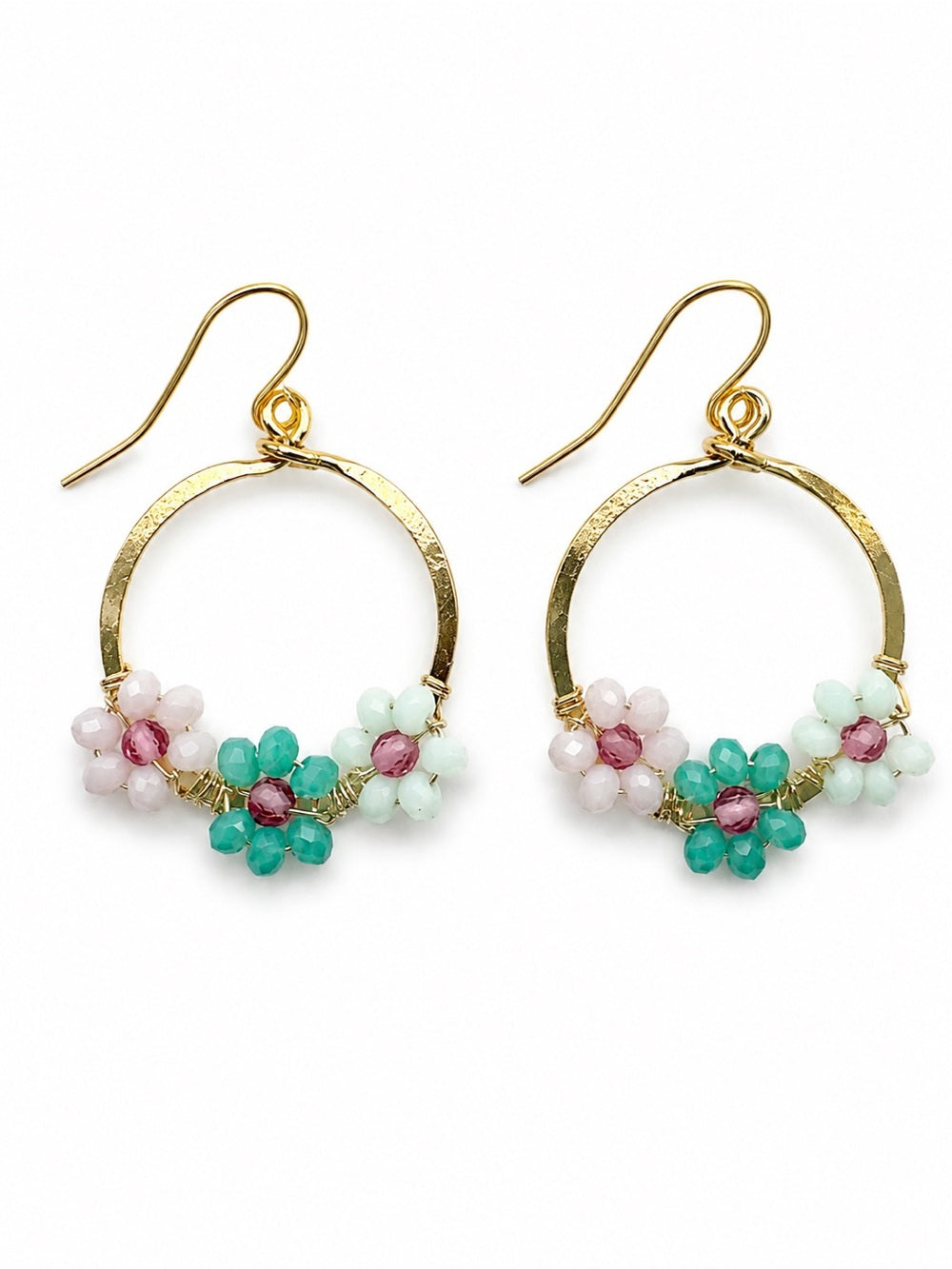 Violet Chandelier Earrings