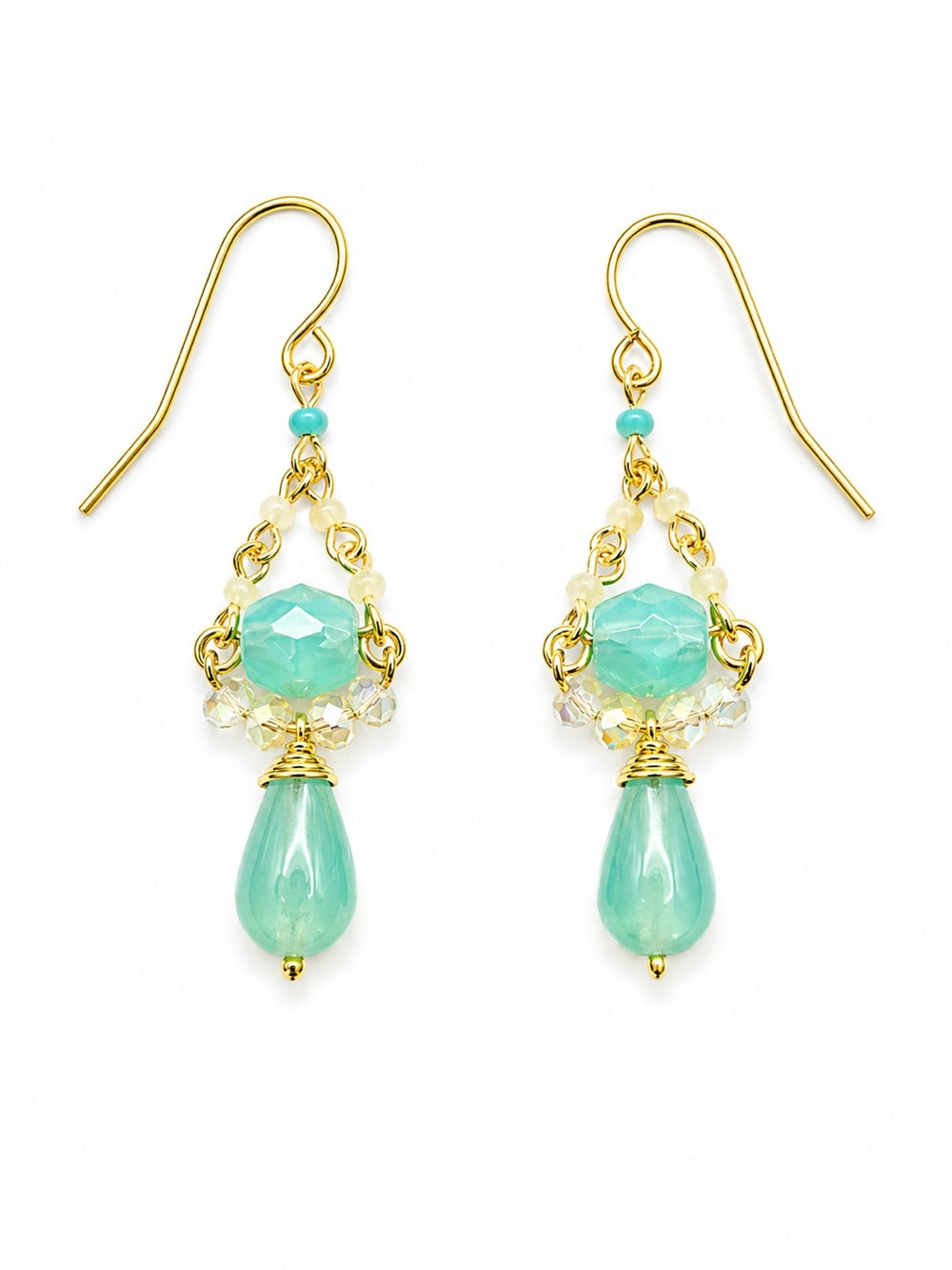 Gardenia Chandelier Earrings