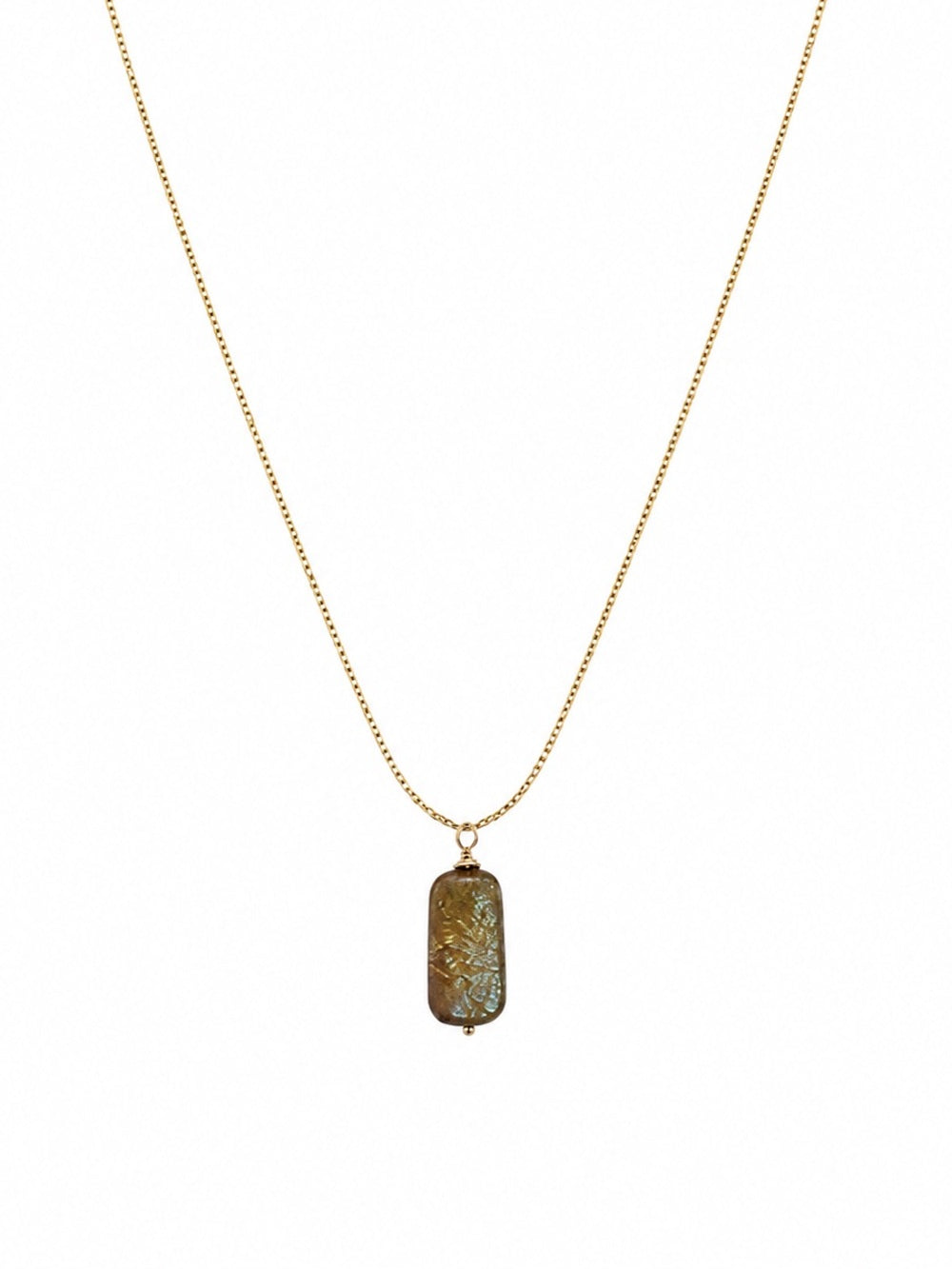 Sloane Amber Pearl Necklace