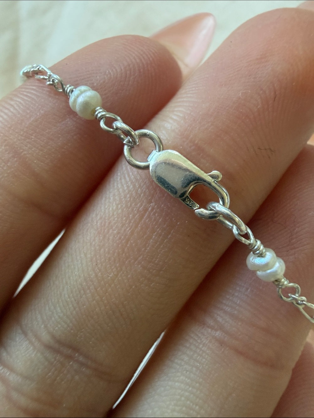 Shelby Baby Pearl Necklace