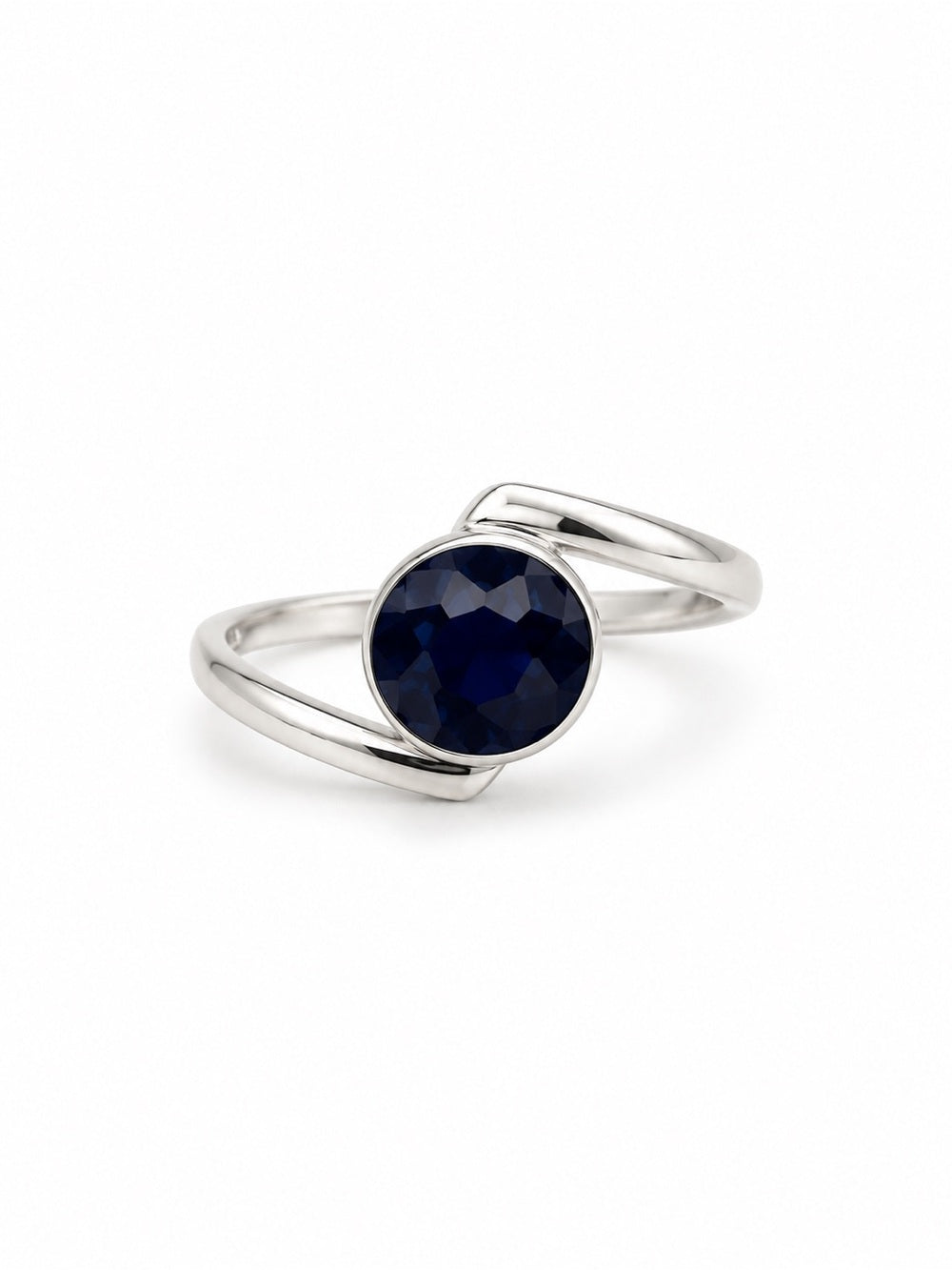Sapphire Bypass Ring