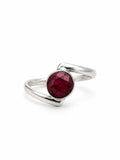 Ruby Bypass Ring