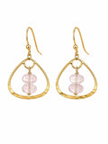 AWHK20 Morganite Hook Earrings