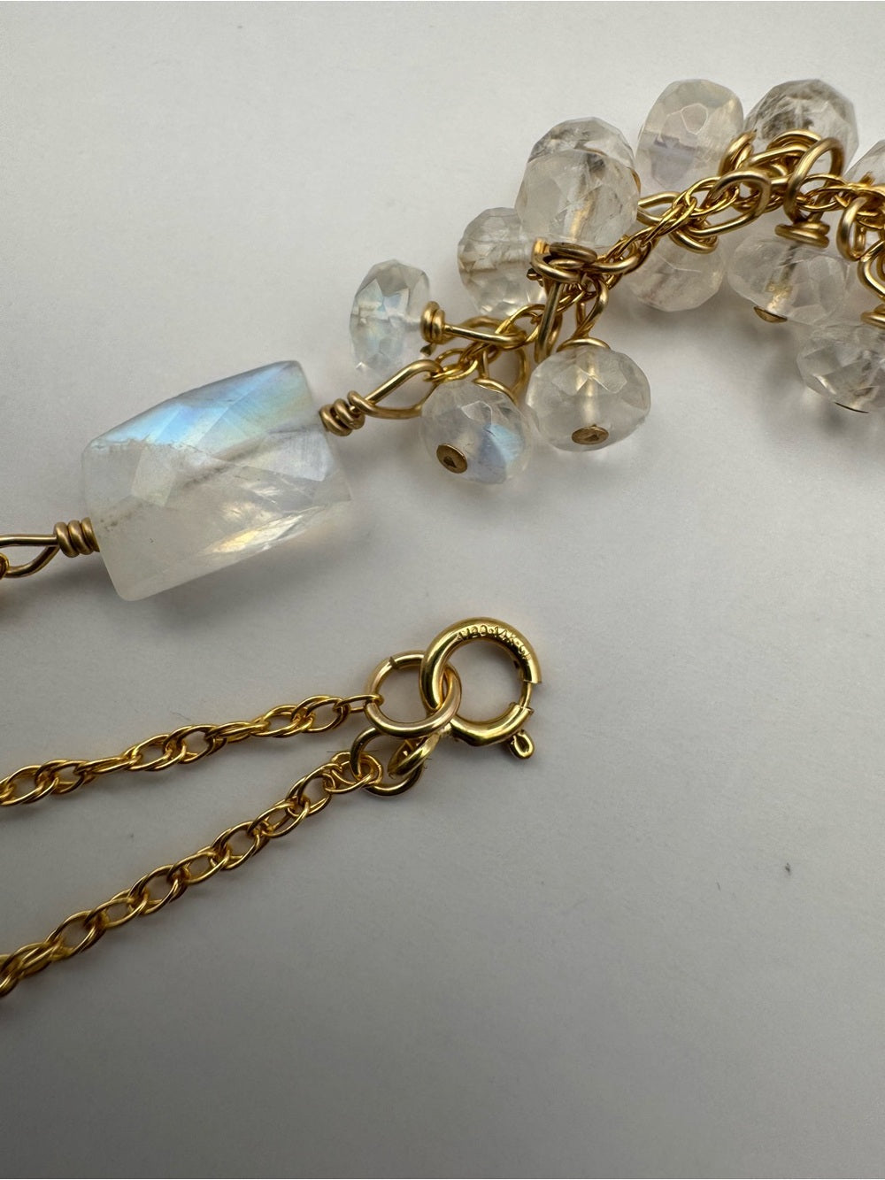 Moonstone Gold Filled Lariat (AWN20)