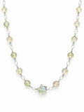 AWN10 Lemon Quartz Star Necklace