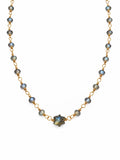 Labradorite Star Necklace (AWN9)