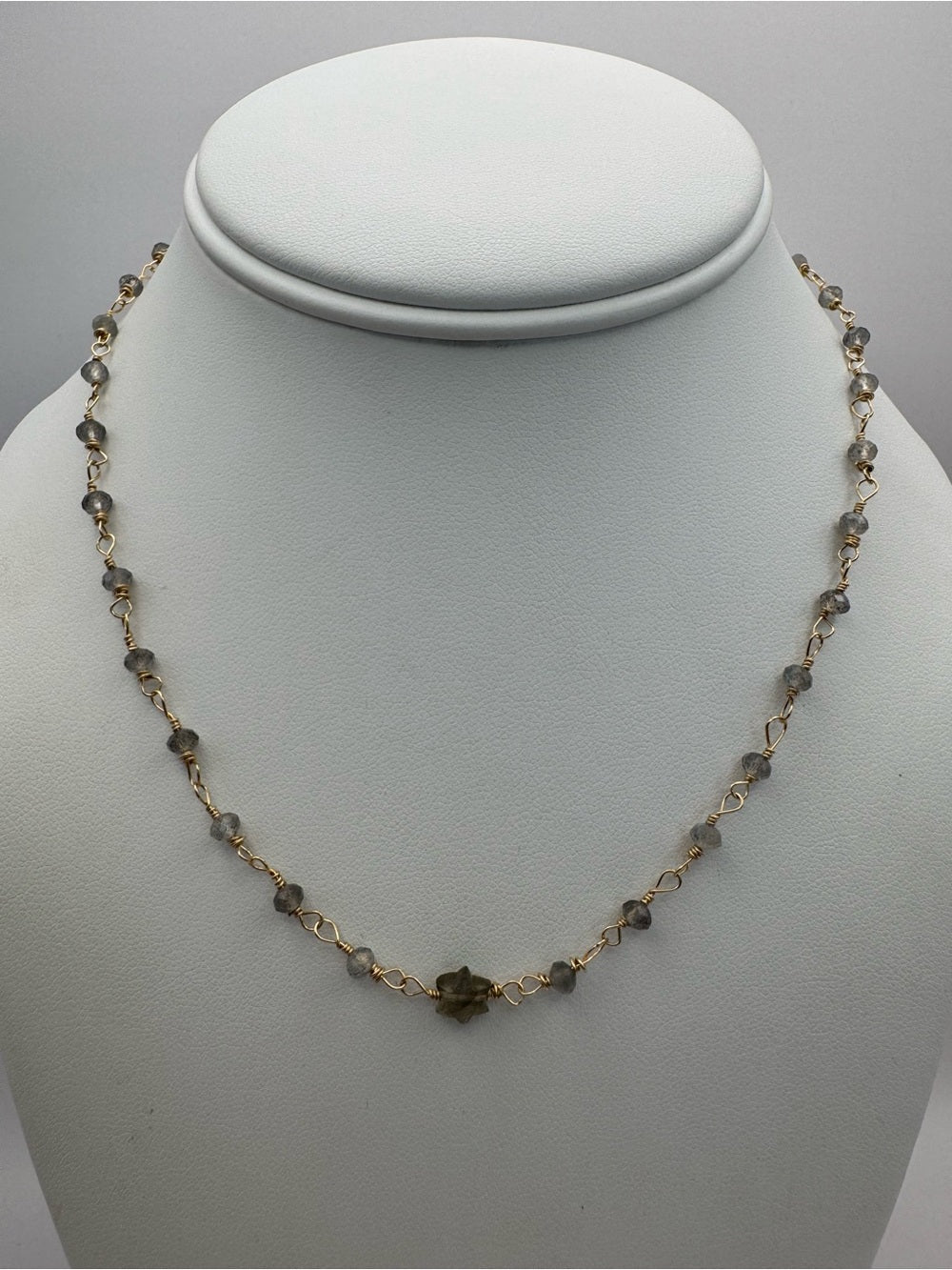 Labradorite Star Necklace (AWN9)