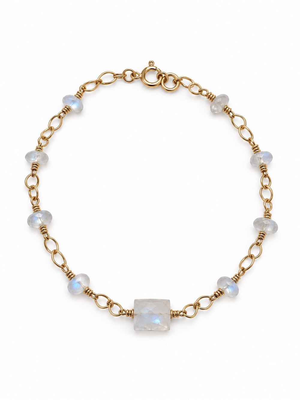 AWB5 Moonstone Gold Bracelet
