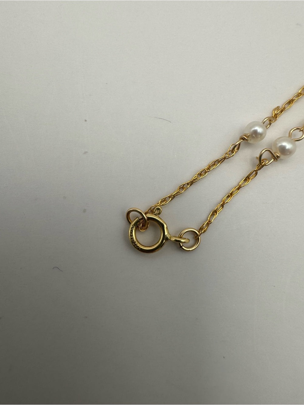 AWB1 Freshwater Pearl Gold Bracelet