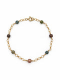 AWB3 Mixed Tourmaline Gold Bracelet