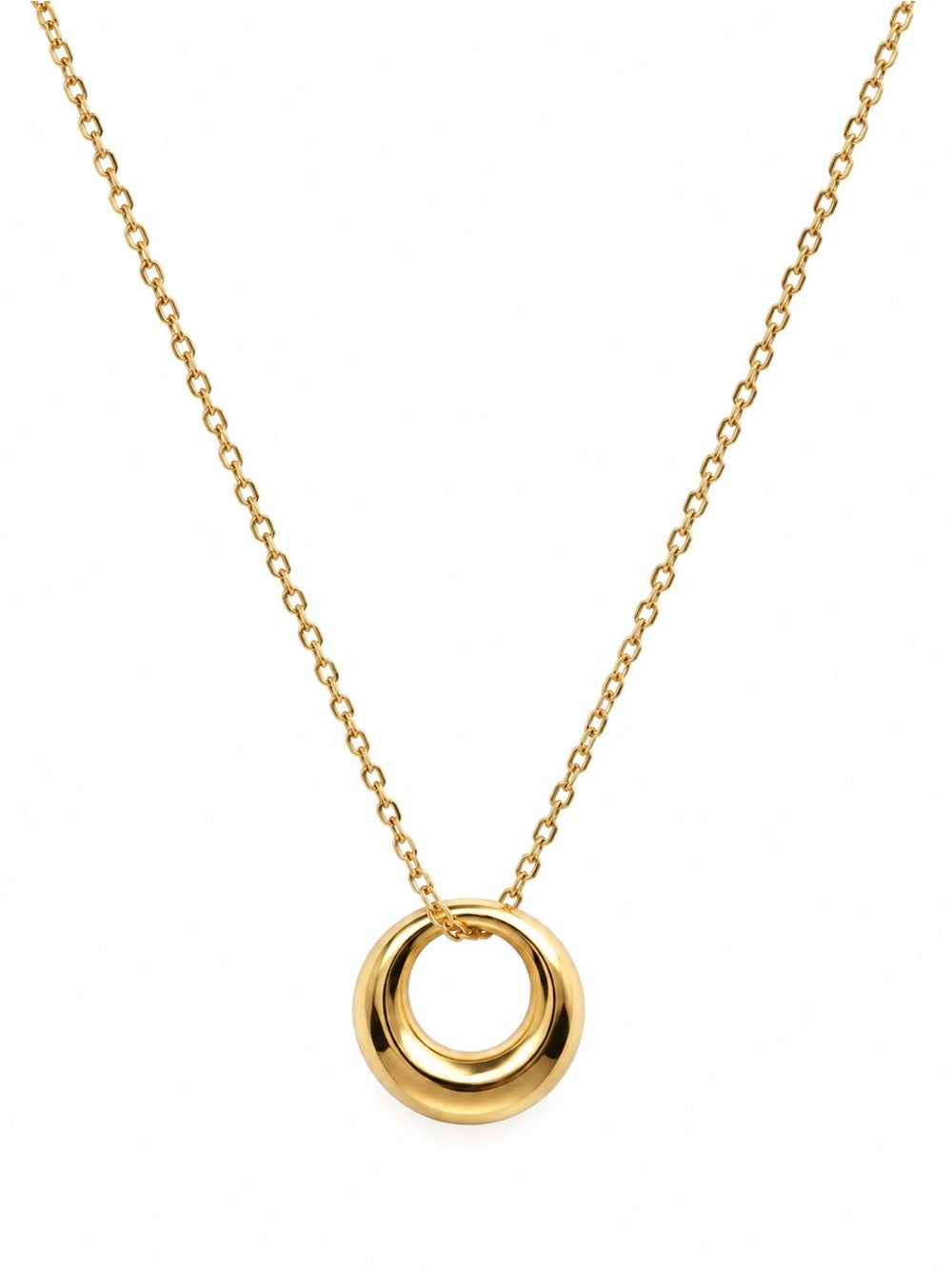 Circle Hoop Necklace