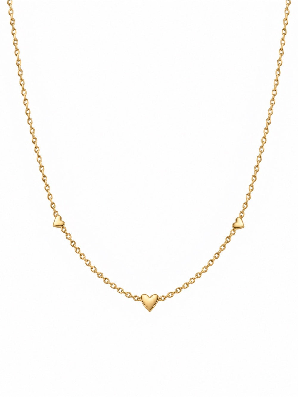 Triple Heart Necklace