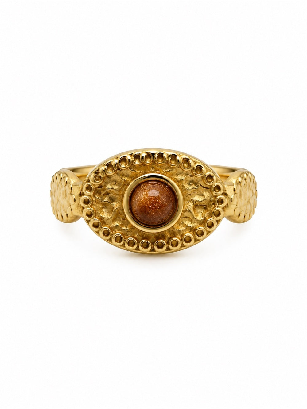 Tiger’s Eye Bubble Ring
