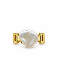 Freshwater Pearl Chain Band Ring