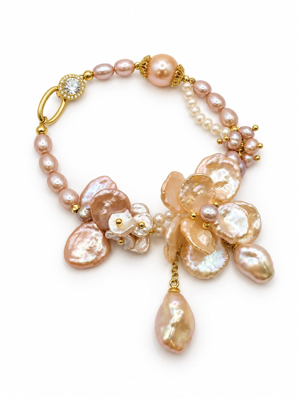 Blush Reef Pearl Bracelet R7