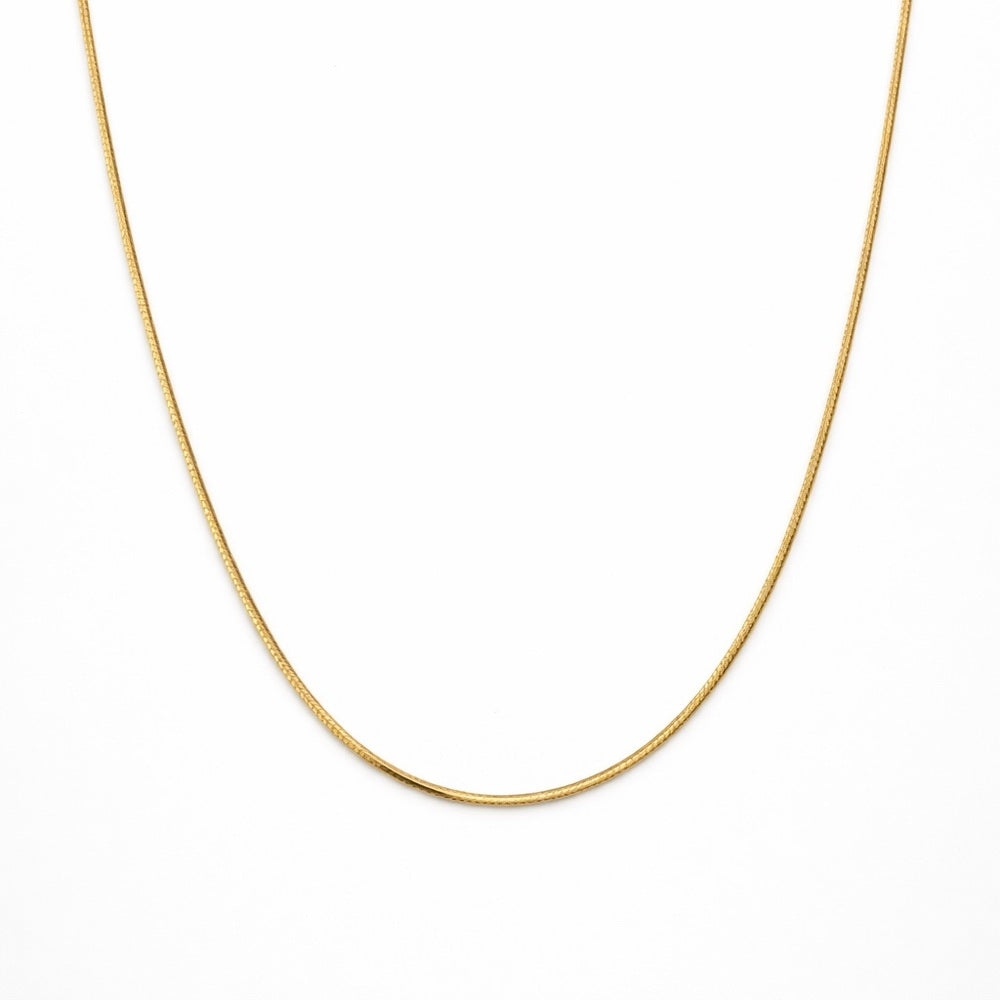 S925 Gold Snake Chain Adjustable