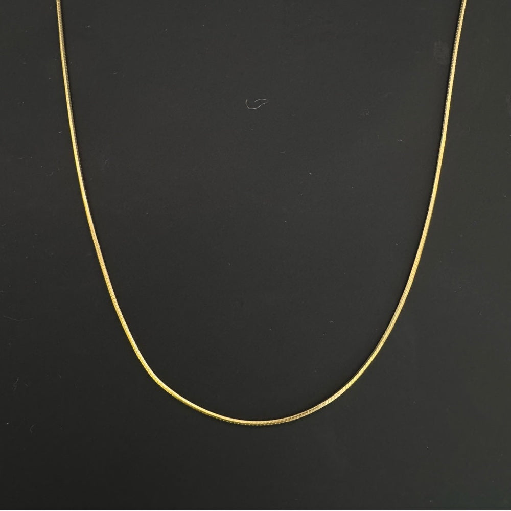 S925 Gold Snake Chain Adjustable