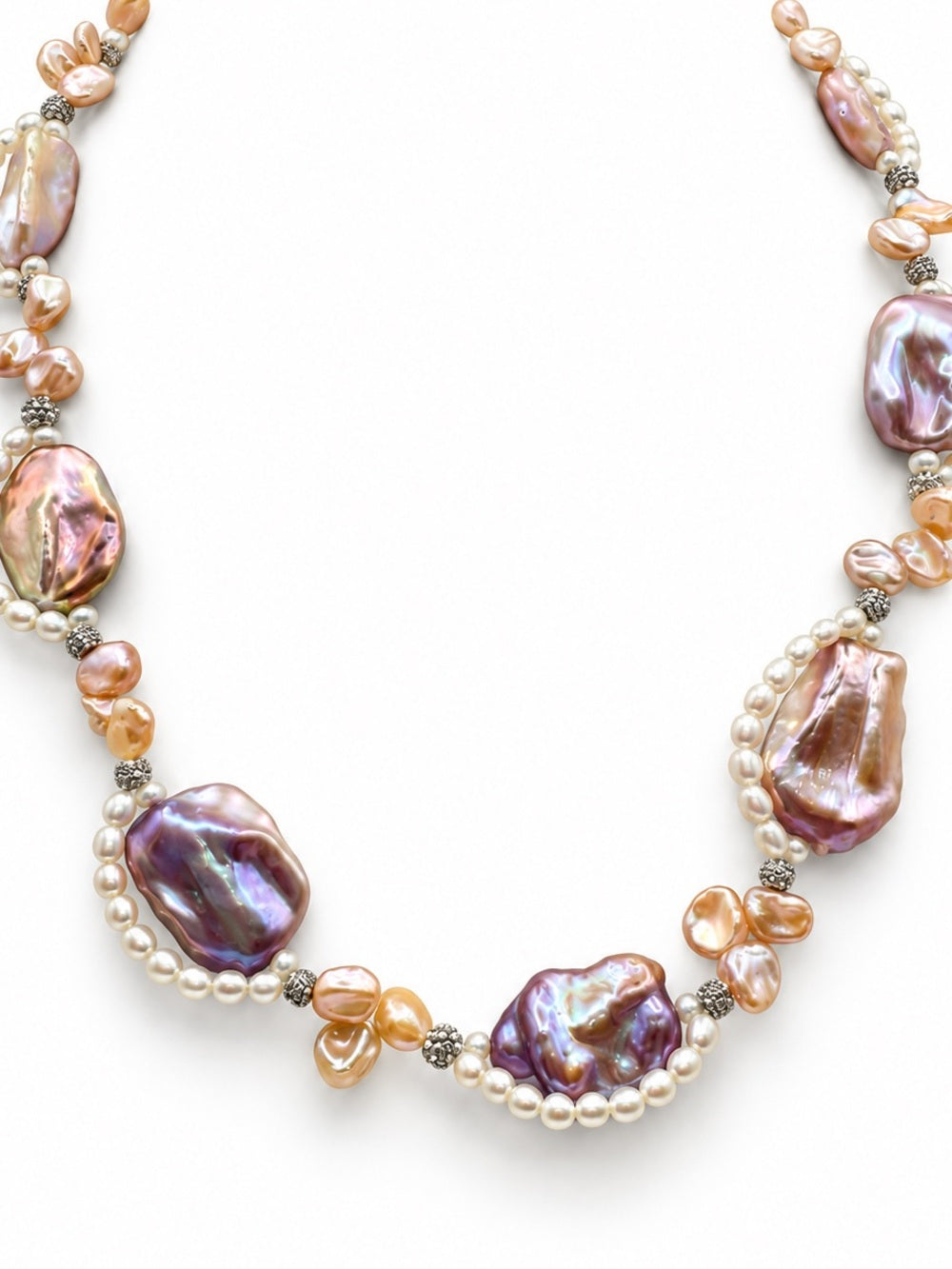 Tide Flow Freshwater Pearl Necklace RL035