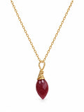 AWN64 Strawberry Quartz Necklace