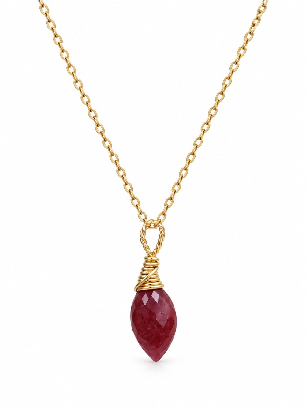 AWN64 Strawberry Quartz Necklace