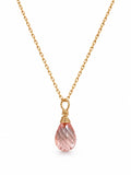 AWN60 Padparadsha Sapphire Necklace