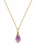 AWN61 Padparascha Sapphire Necklace