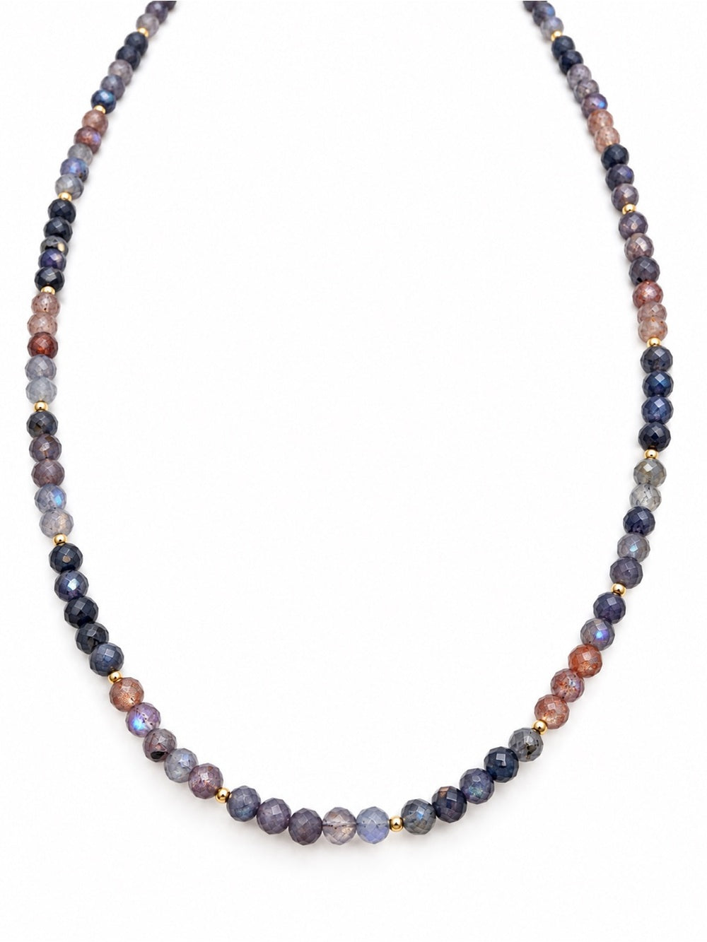 Iolite Sunstone Necklace