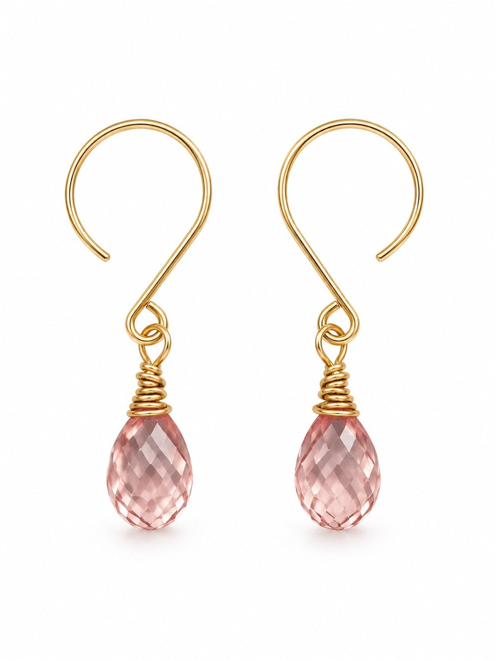 AWHK60 Padparadcha Sapphire Earrings
