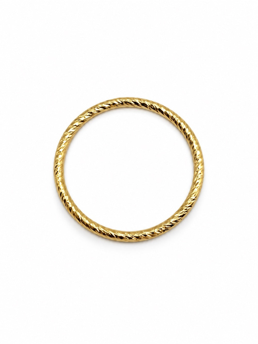 Sparkle Wire Circle Charm Link - Custom Made to Order