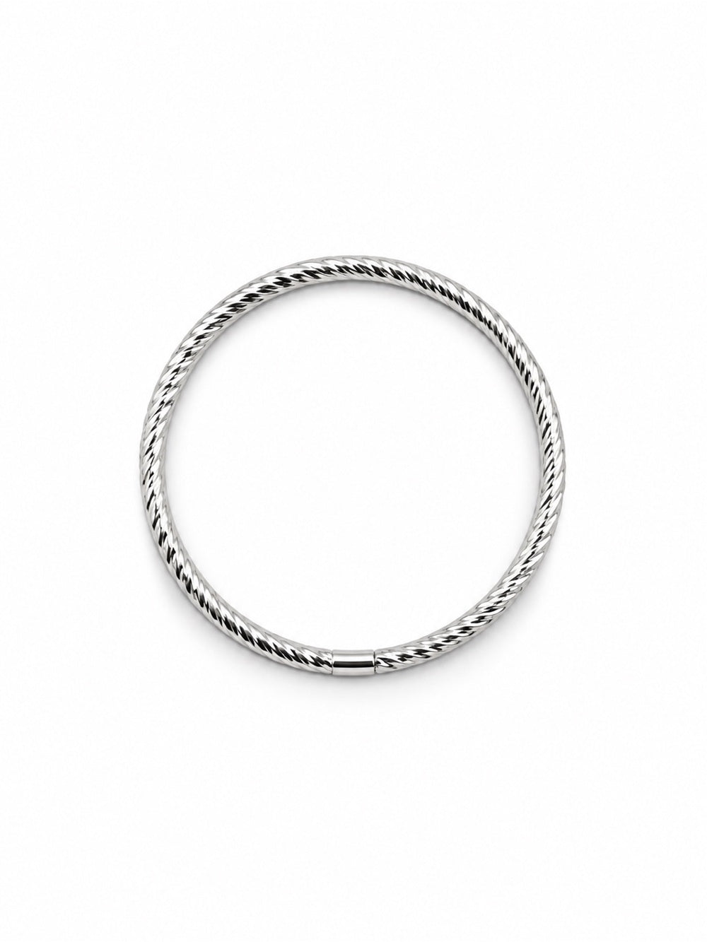Sparkle Wire Circle Charm Link - Custom Made to Order