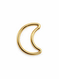 Mini Crescent Moon Charm Link - Custom Made to Order