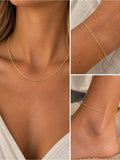 Diamond Cut Rolo Necklace / Bracelet / Anklet | Made to Order
