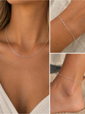 Diamond Cut Rolo Necklace / Bracelet / Anklet | Made to Order