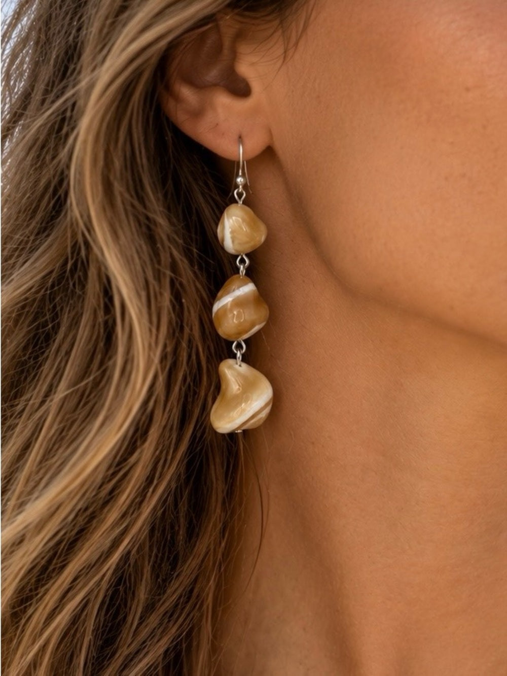 Dune Cove Drop Handmade Earrings