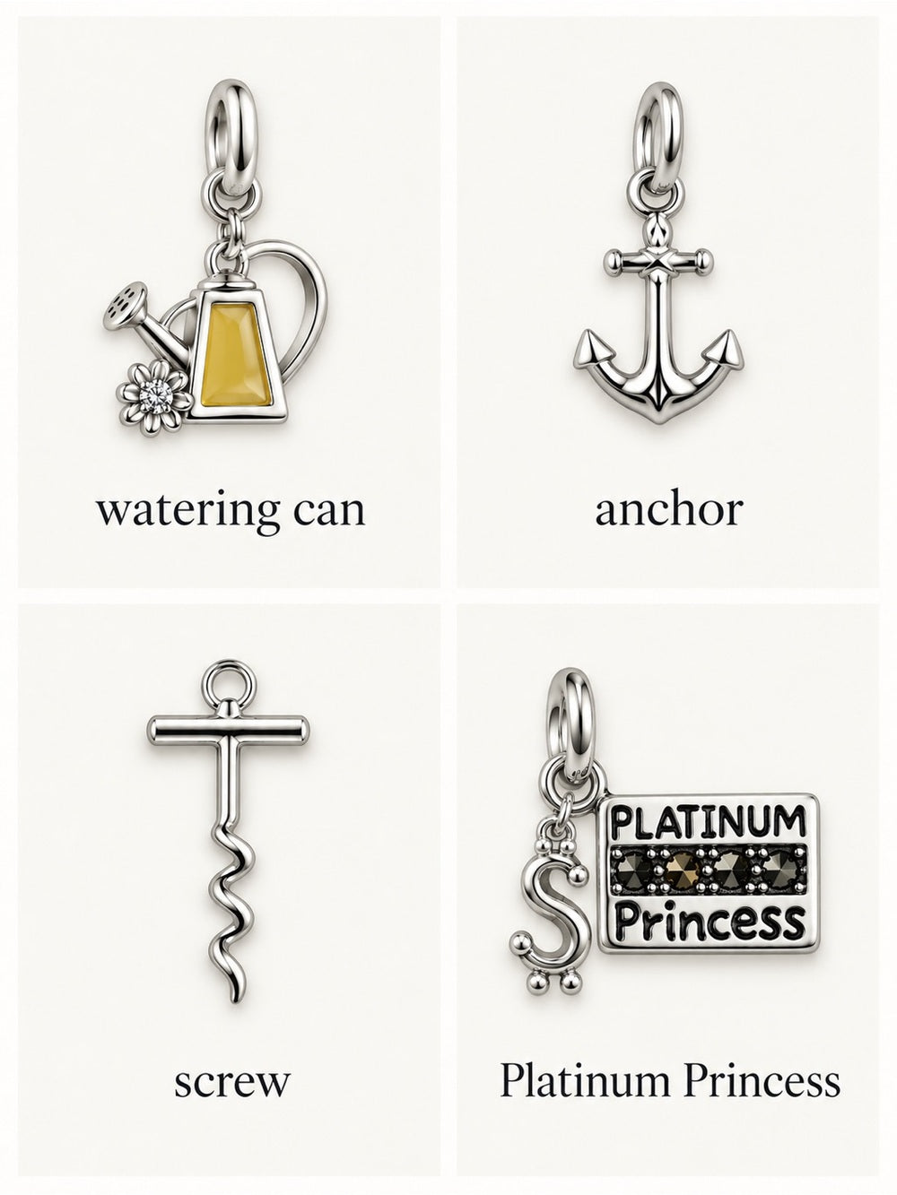 Sterling Silver Charms